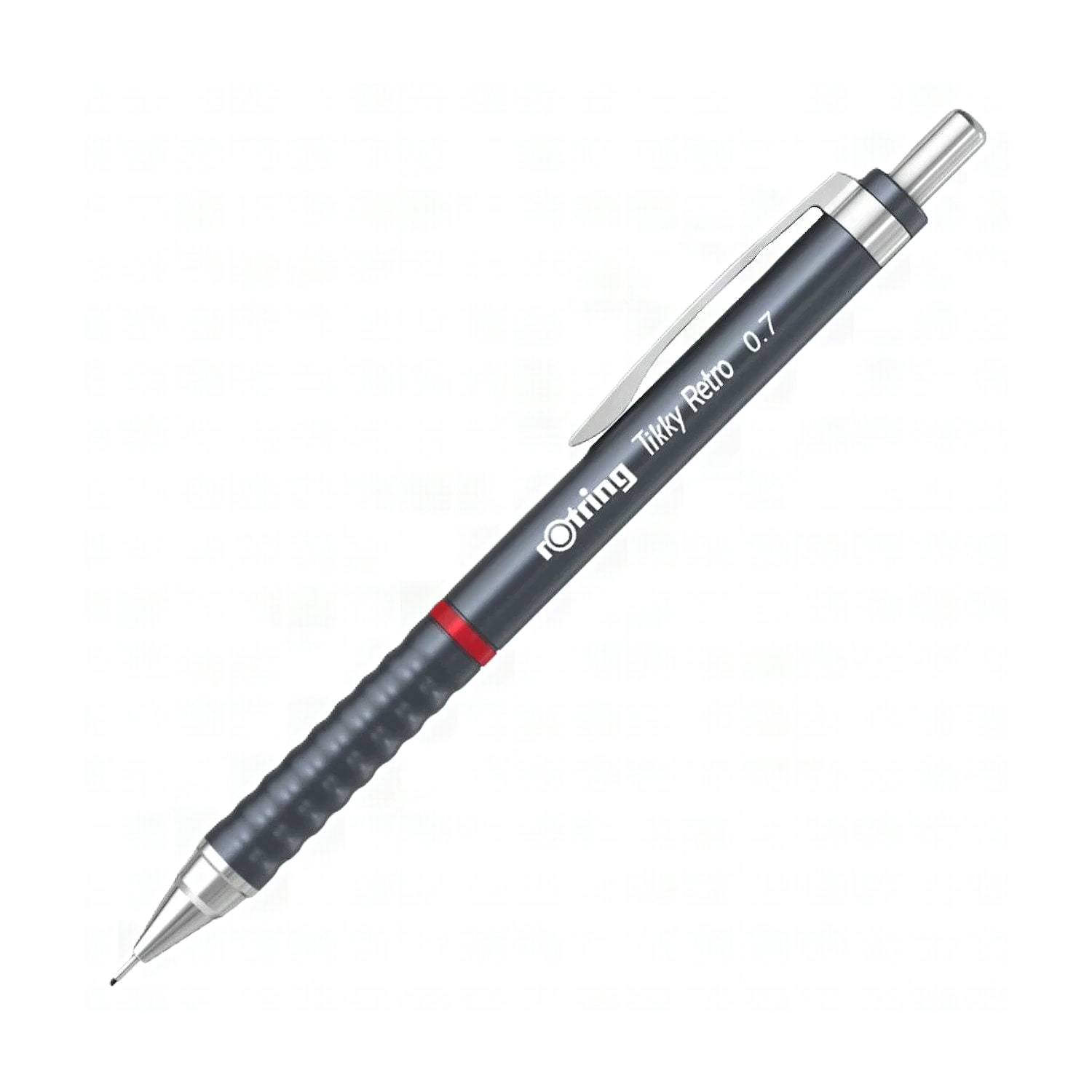 Rotring Tikky Retro Versatil 0.7 mm Metalik Gri