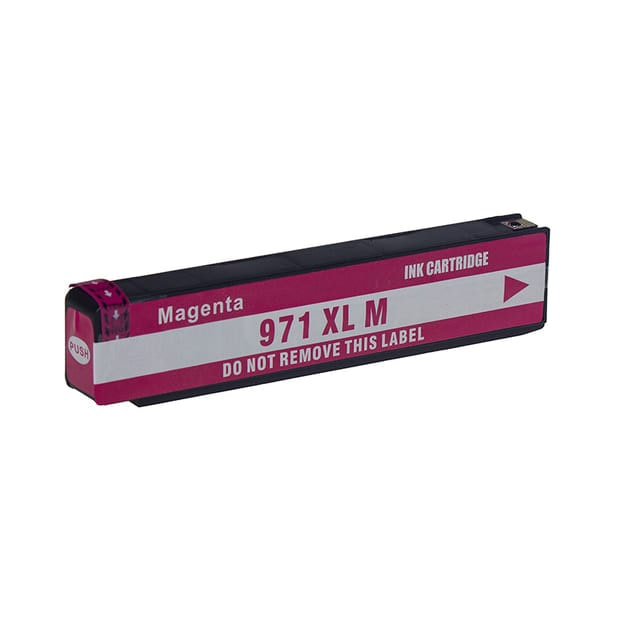 HP 971XL CN627A karşılığı yüksek kapasiteli kırmızı magenta muadil mürekkep kartuşu, 115 ml