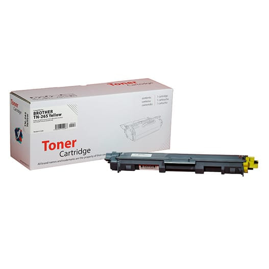 XBox Brother TN-261Y ve TN-265Y karşılığı yüksek kapasiteli sarı yellow muadil toner