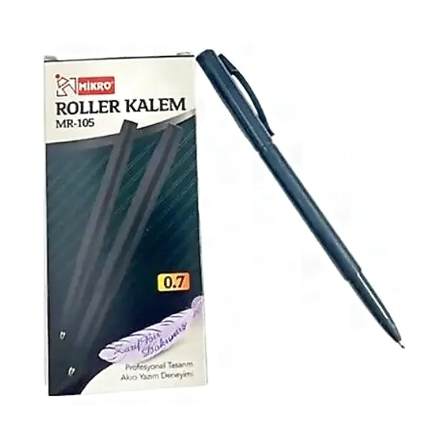 Mikro MR-105 Roller Kalem Siyah 0.7mm