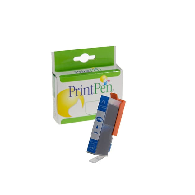 HP 935XL C2P24AE karşılığı yüksek kapasiteli mavi cyan muadil mürekkep kartuşu, 16 ml
