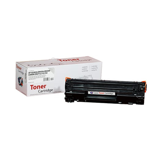 XBox HP CE285A, CB435A, CB436A ve Canon CRG-725 karşılığı siyah muadil toner kartuşu