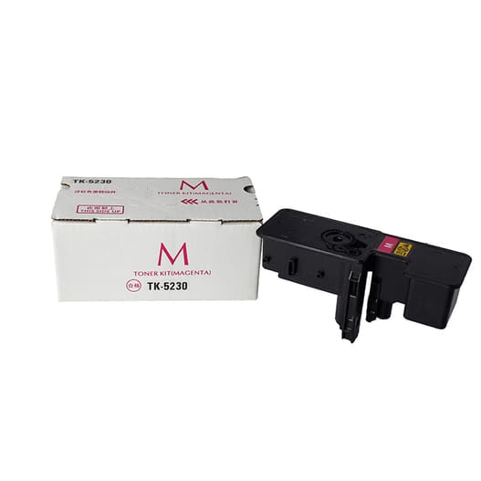 Kyocera TK-5230 ve TK-5220 karşılığı kırmızı magenta muadil toner, ECOSYS M5521cdn