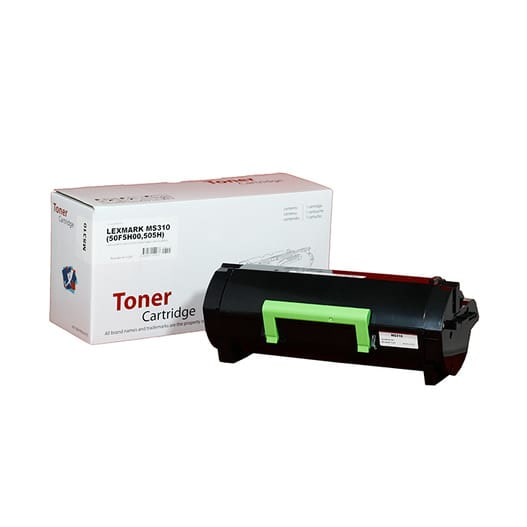 XBox Lexmark MS310 (505H) Muadil Toner, 5.000 Sayfa