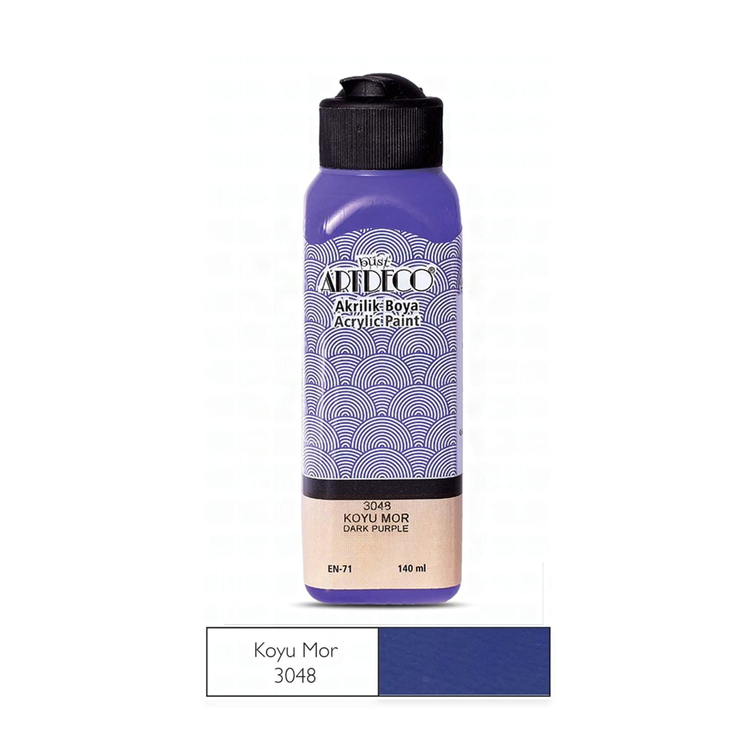 Artdeco Akrilik Boya Koyu Mor 140ml 3048