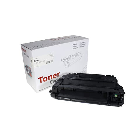 XBox HP CE255A (55A) ve Canon CRG-724 karşılığı siyah muadil toner kartuşu
