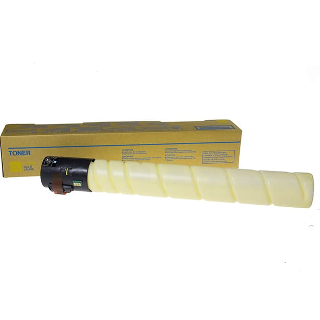 Konica Minolta TN-220Y TN-321Y karşılığı sarı yellow muadil toner, 25.000 sayfa, 450 gr
