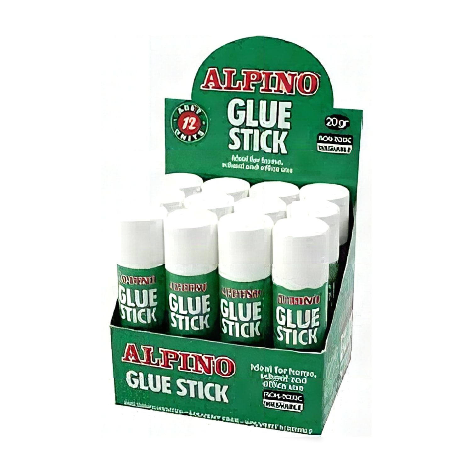Alpino GS-120 stick yapıştırıcı yirmi iki gramlık gövde görünümü