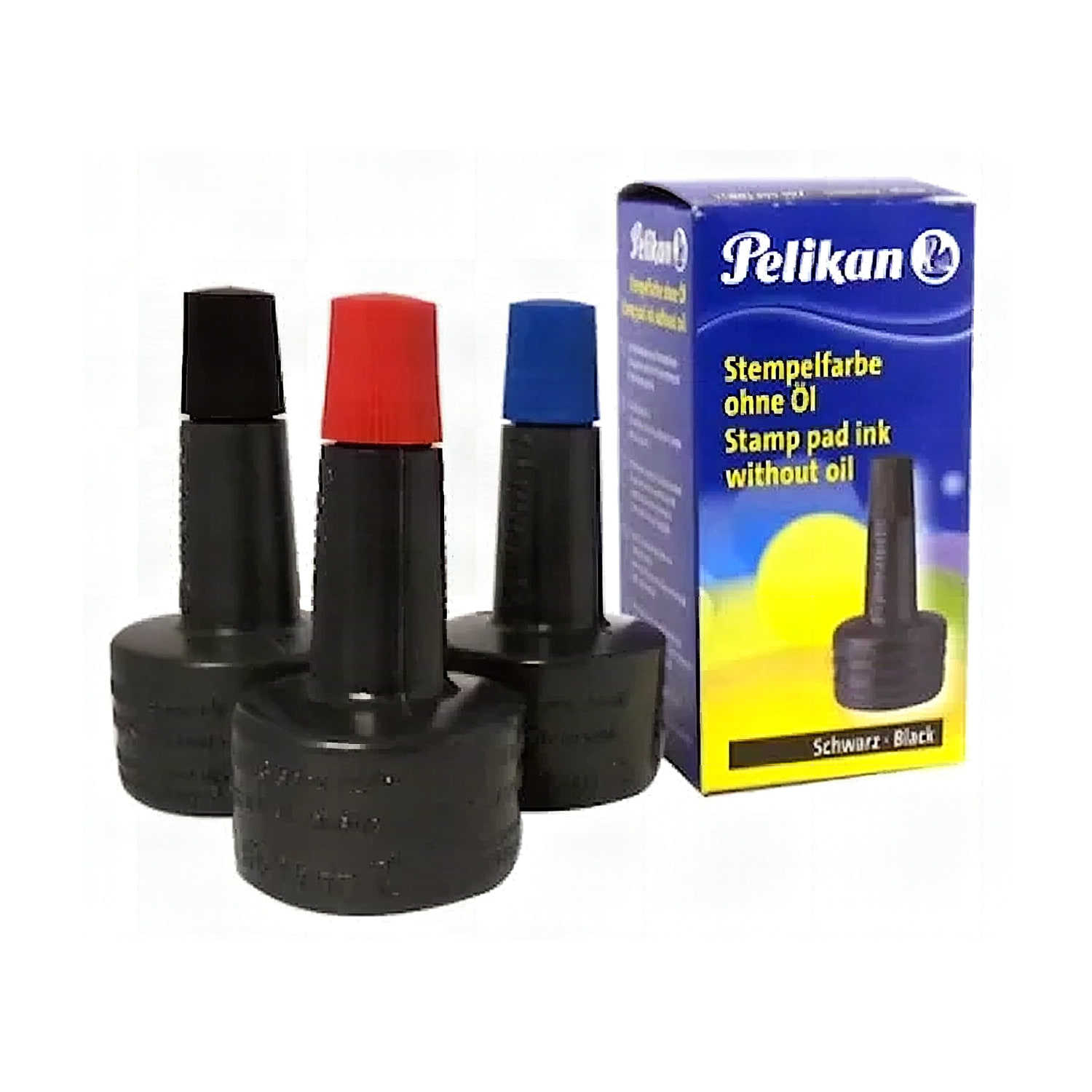 Pensan Pelikan Istampa Mürekkebi Kırmızı 30 CC