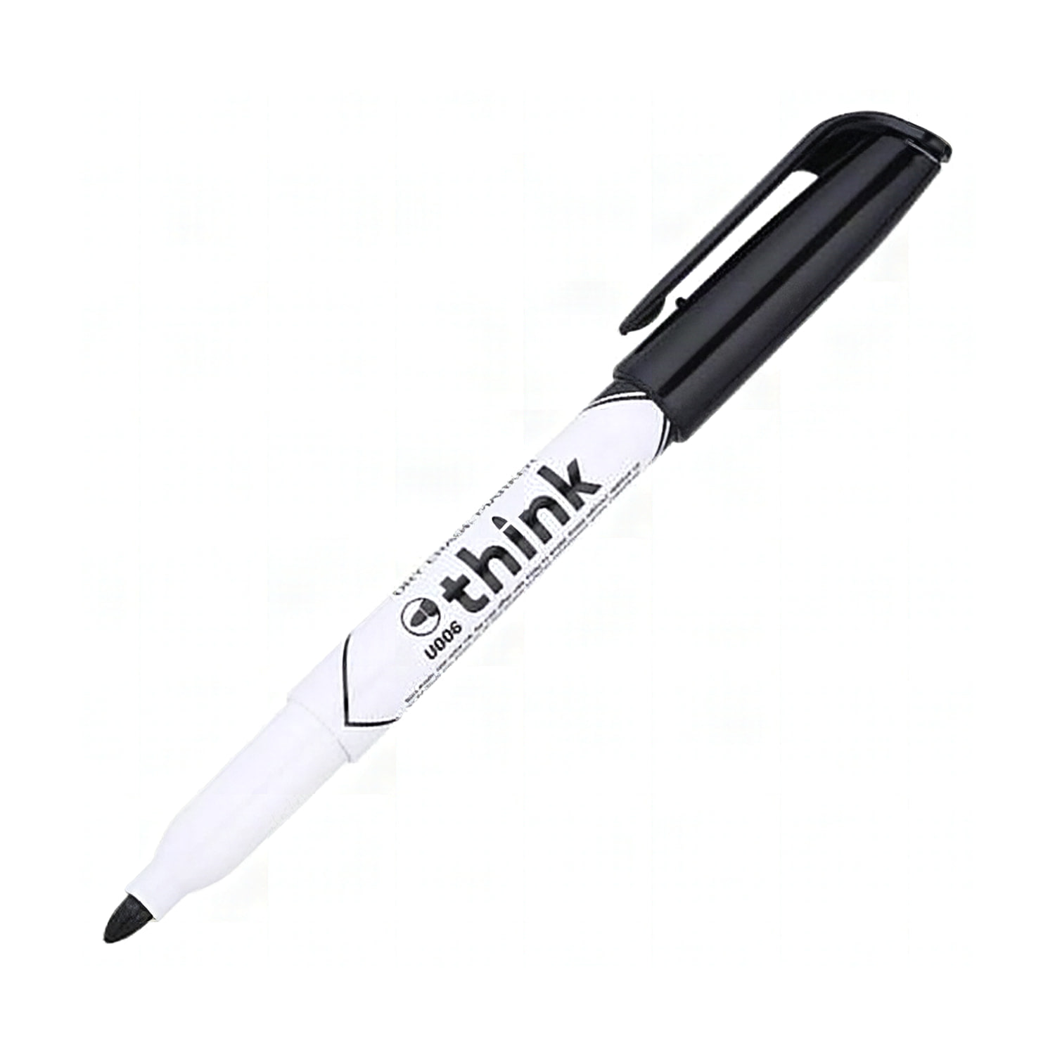 Deli Whiteboard Marker Yuvarlak UÇ 1-1. Tahta Kalem Siyah