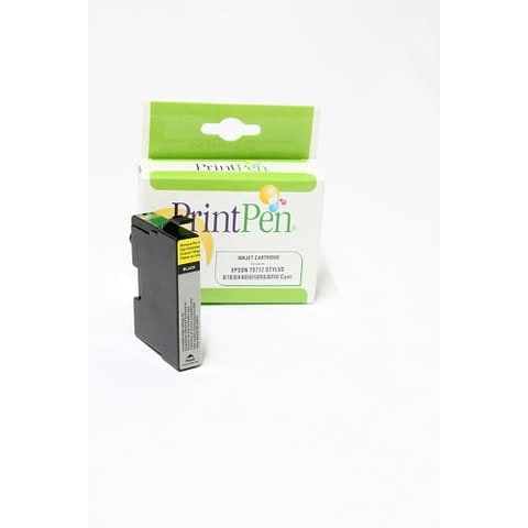 Epson T1291XL karşılığı yüksek kapasiteli siyah muadil mürekkep kartuşu, 18 ml