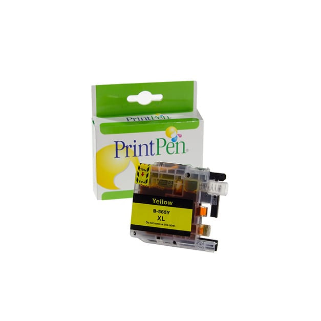 Brother LC565XLY sarı yellow uyumlu kartuş, 13 ml, MFC-J3720 için