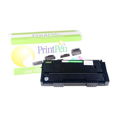 Ricoh SP-100 407165 407166 karşılığı siyah muadil toner, 1.200 sayfa