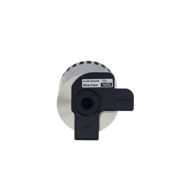 Brother P-Touch DK-22205 sürekli kâğıt etiket şeridi, 62 mm x 30,48 m