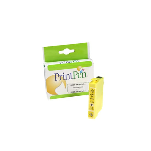 Epson T18XL C13T18144012 karşılığı yüksek kapasiteli sarı yellow muadil mürekkep kartuşu