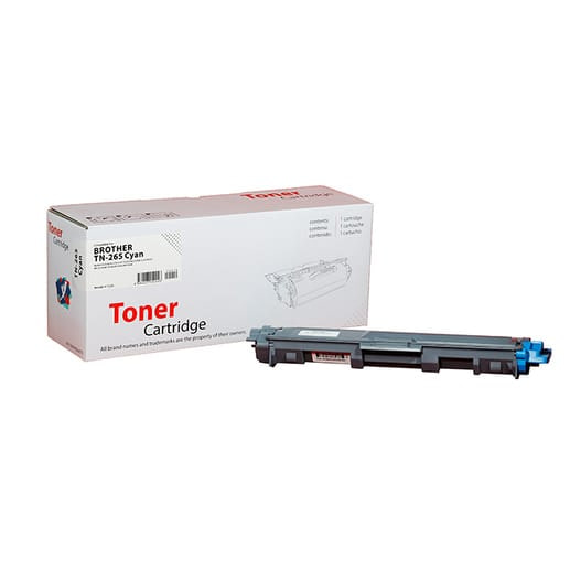XBox Brother TN-261C ve TN-265C karşılığı yüksek kapasiteli mavi cyan muadil toner