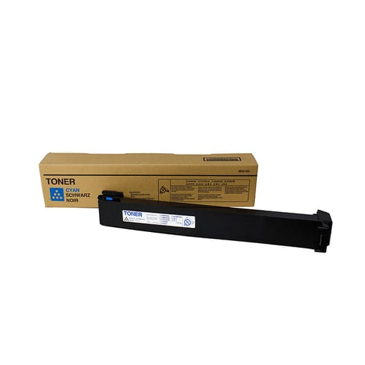 Konica Minolta TN-213C TN-214C karşılığı mavi cyan muadil renkli fotokopi toneri, 19.000 sayfa