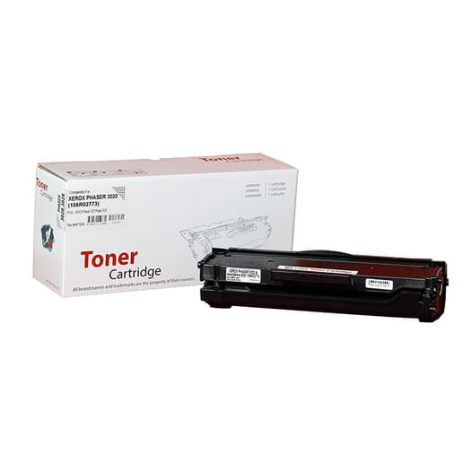 XBox Xerox Phaser 3020 106R02773 karşılığı siyah muadil toner, 1.500 sayfa