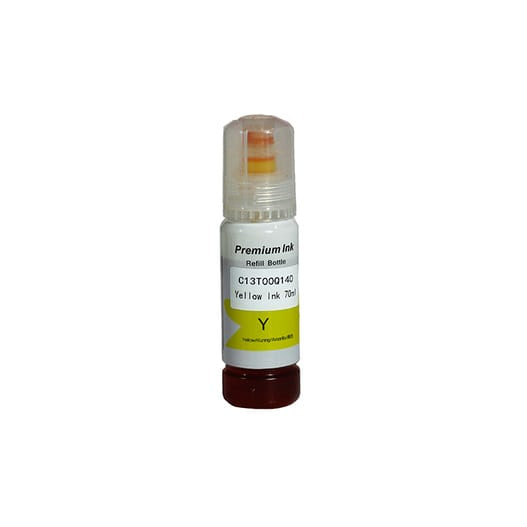 Epson 106 C13T00R440 karşılığı sarı yellow muadil EcoTank mürekkep şişesi, 70 ml