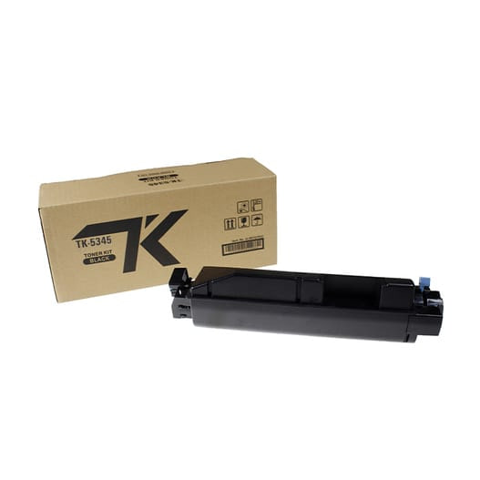 Kyocera TK-5345K karşılığı siyah muadil toner, 17.000 sayfa, TASKalfa 352ci için
