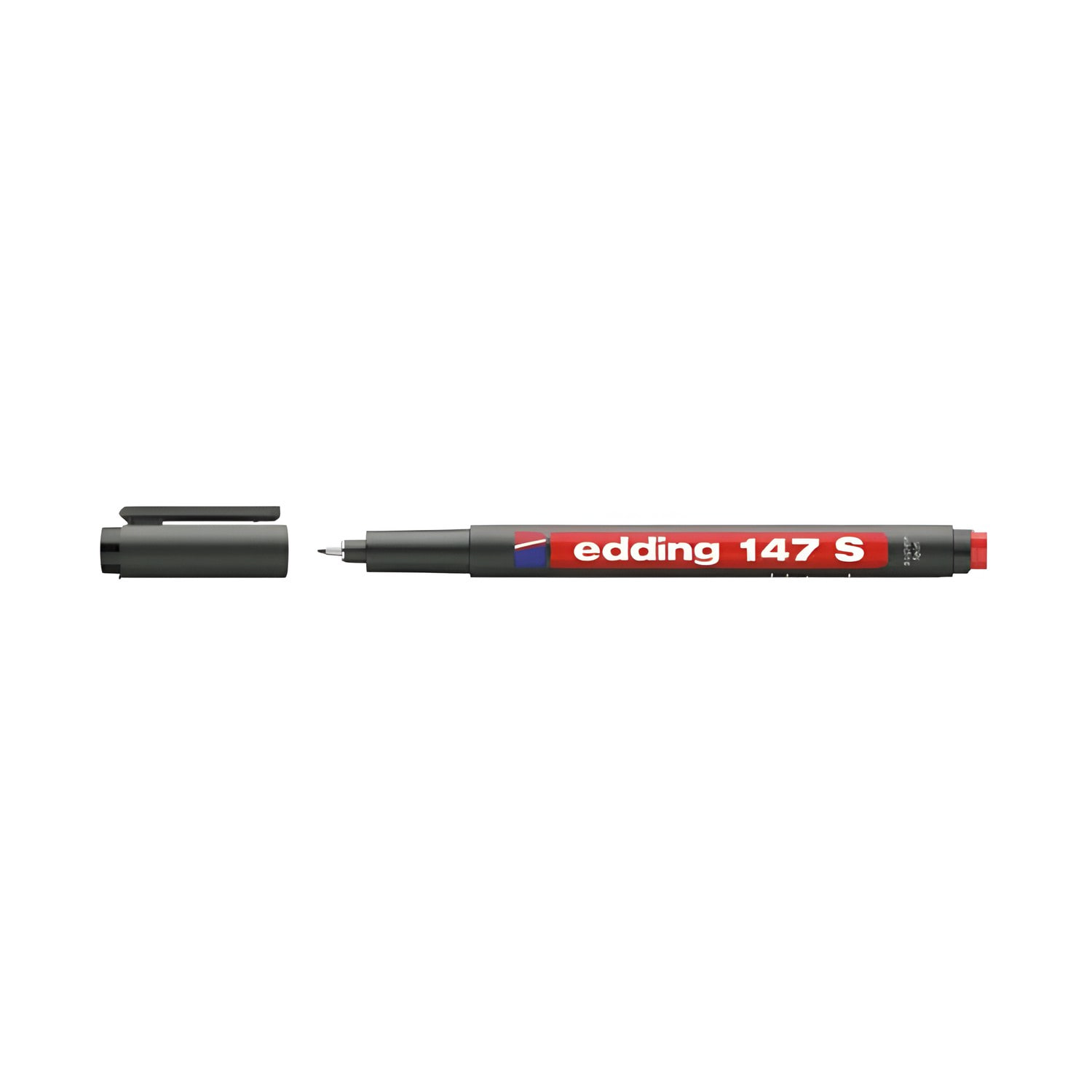 Edding Asetat Kalemi-Silgili Kırmızı E-147S